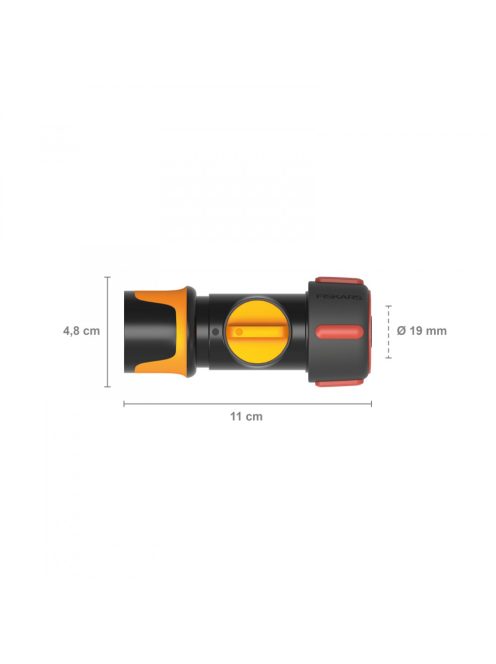 Fiskars Tömlőcsatlakozó Be/Ki 19 mm (3/4”) (1027087) 19 mm (3/4”)