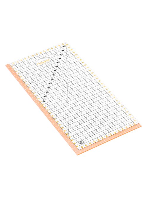 Fiskars Patchwork vonalzó 16 x 31 cm