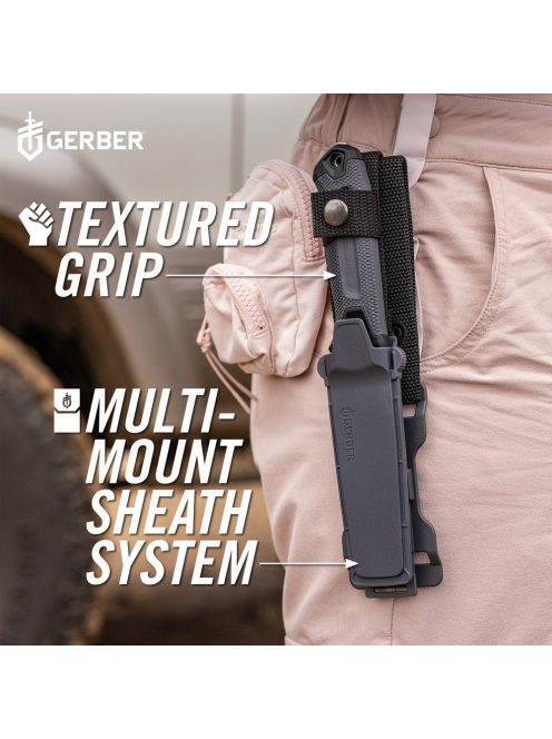 Gerber Strongarm Camp kés - szürke