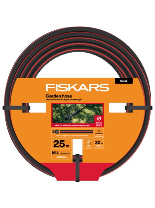 Fiskars Solid™ Kerti tömlő 19mm (3/4”) 25m