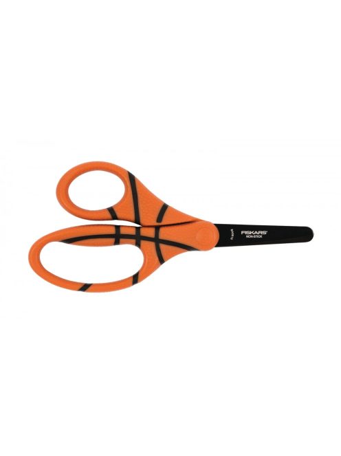 Fiskars Gyerekolló kosárlabda motívummal, 13 cm (1023912)