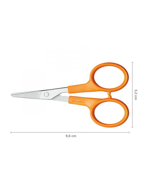 Fiskars Classic körömvágó olló, egyenes, 10 cm - 25 év garanciával (1003028)