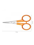 Fiskars Classic körömvágó olló, hajlított, 10 cm - 25 év garanciával (1000813)