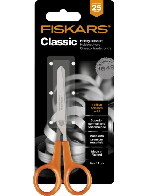 Fiskars Classic barkácsolló, 13 cm (1005154) - 25 év garanciával 